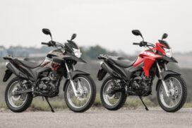Novas cores são a única novidade da linha 2024 da trail da Honda