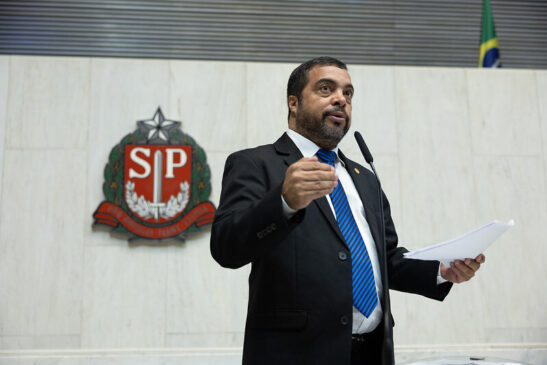 O deputado estadual Luiz Claudio Marcolino, do PT