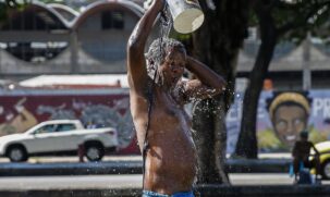 No Rio de Janeiro, a máxima capturada pelo Inmet em 2023 foi no dia 4 de fevereiro, quando a estação meteorológica de Marambaia, na zona oeste, registrou 38,8°C