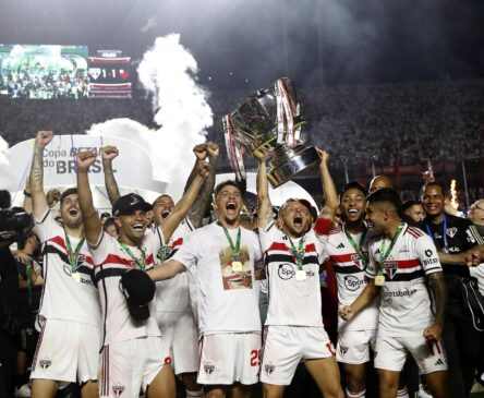 São Paulo é campeão da Copa do Brasil