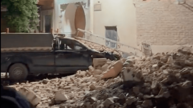 Um forte terremoto atingiu o Marrocos na noite desta sexta-feira (8)