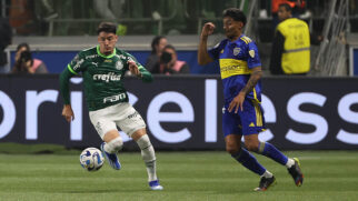 O Boca manteve a hegemonia contra o Palmeiras na Libertadores
