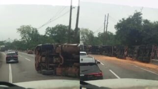 Acidente ocorreu na faixa das 12h