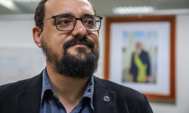 O coordenador-geral de Fortalecimento do Sistema de Garantia de Direitos do MDHC, Diego Alves