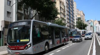 Ônibus em São Paulo