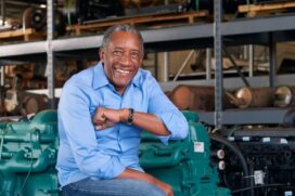 Geraldo Rufino comanda a JR Diesel, o maior centro de desmontagem de caminhões da América Latina