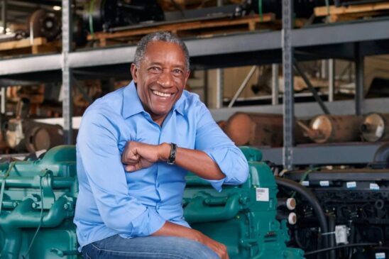 Geraldo Rufino comanda a JR Diesel, o maior centro de desmontagem de caminhões da América Latina