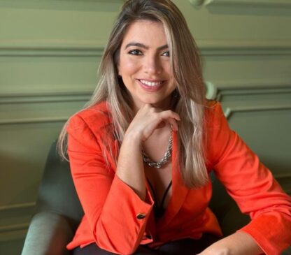 Mentora em oratória Alessandra Monteiro