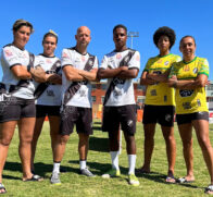 Vânia Moraes da Cruz (a primeira, de amarelo) representará o Brasil na Tailândia