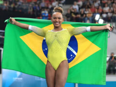 Atleta Rebeca Andrade