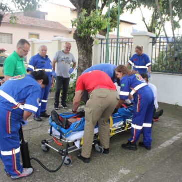 Na última semana, a equipe do Resgate Municipal de Porto Feliz realizou dois dias de treinamentos teóricos e práticos