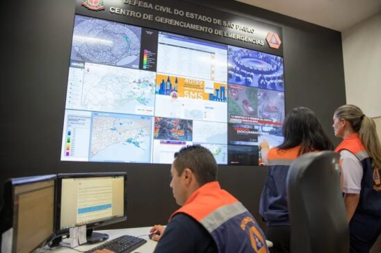 As Defesas Civis e o Corpo de Bombeiros registraram mais de 2 mil chamados em ocorrências em 40 municípios