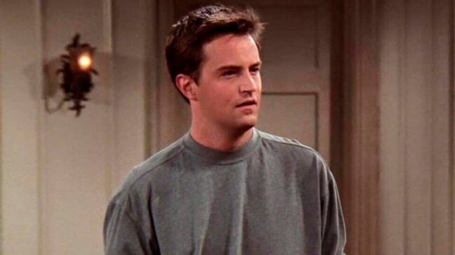 Itens estão ligados à carreira de Matthew Perry, de "Friends"