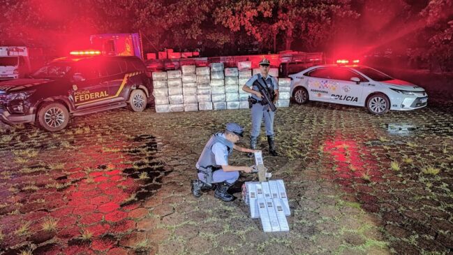 A operação aconteceu em conjunto com a Polícia Federal