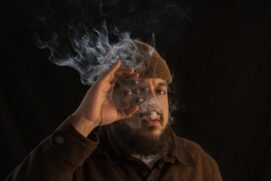 O rapper e cronista Rodrigo Ogi