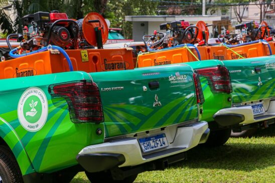 Governo 100 kits de combate a focos de queimadas para prefeituras, com tanques rígidos e motobombas