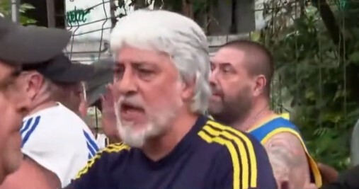 Líder da torcida La 12, a maior e mais temida "barra brava" do Boca Juniors