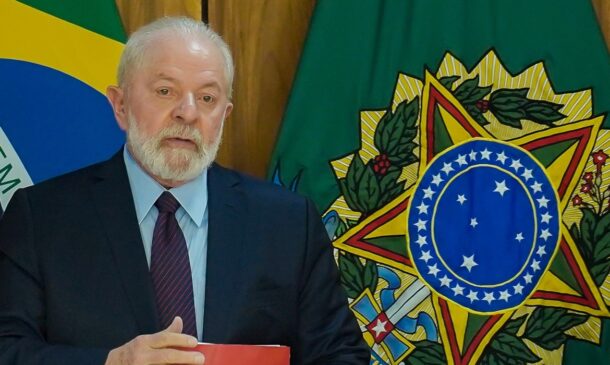 O presidente Luiz Inácio Lula da Silva