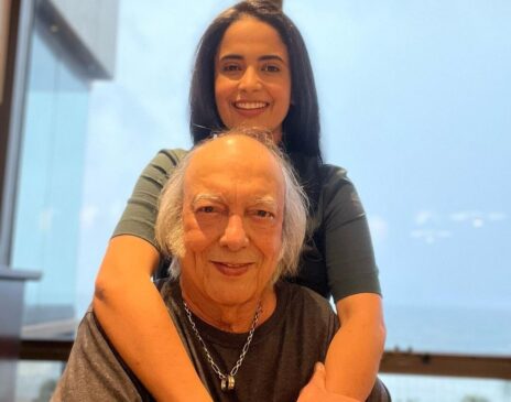 Fernanda Esteves e Erasmo Carlos