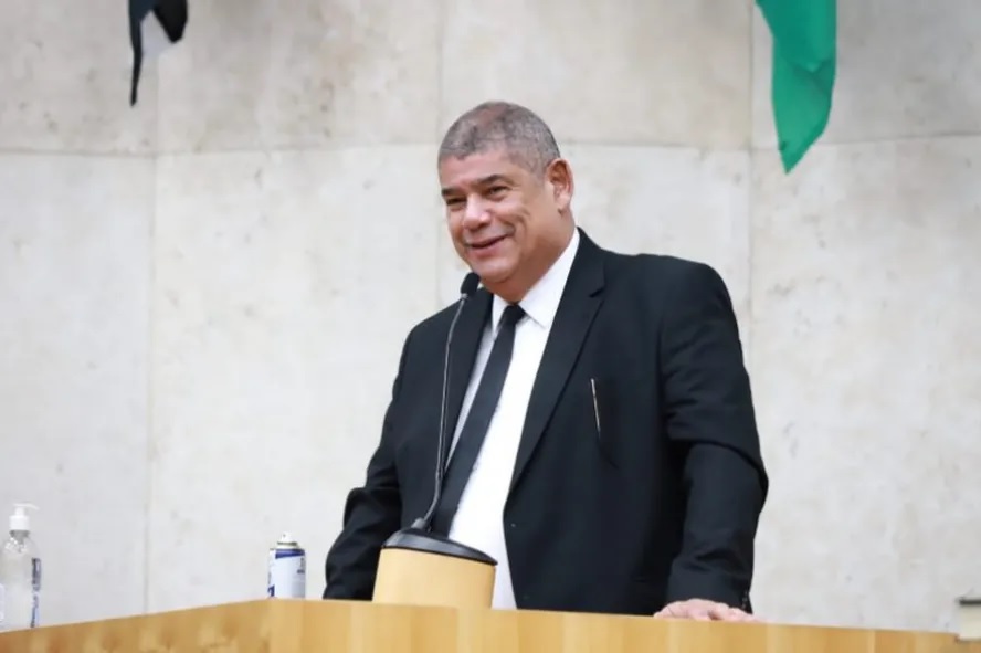 O presidente da Câmara Municipal de São Paulo, Milton Leite Richard Lourenço