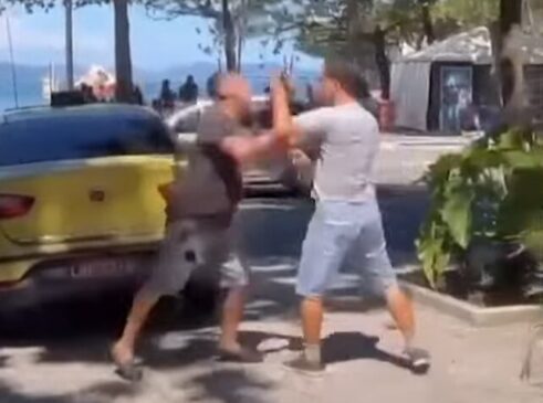 Perseguição termina em briga entre taxistas na zona sul do Rio