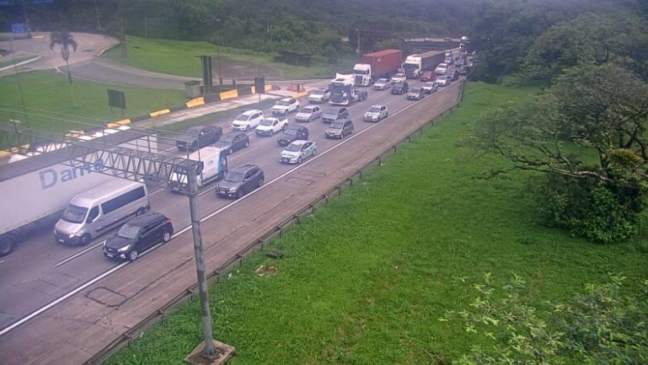 Interligação planalto está interditada no sentido da Anchieta pra quem sobe