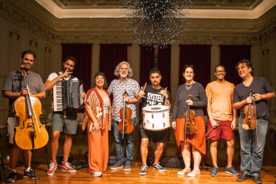 Bando de Régia e Quarteto de Cordas da Cidade de SP fazem apresentação na Praça das Artes
