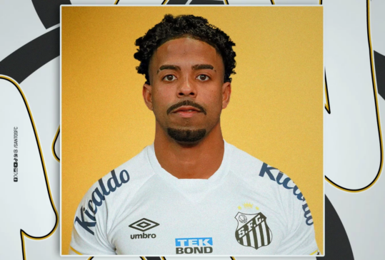 Jogador de 28 anos chegará ao Santos por empréstimo de uma temporada junto ao Azuriz, do Paraná