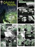 Com base no famoso gênero horror cósmico, a arte da obra é composta por desenhos em preto, branco e verde distribuídos em 32 páginas
