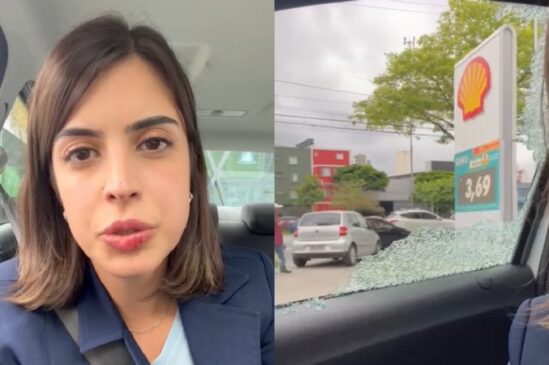 Tabata Amaral gravou um vídeo após a tentativa de assalto no centro de SP