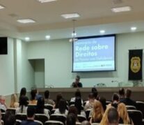 Participaram do evento profissionais da rede de defesa, garantia de direitos e demais pessoas que atuam em atendimento
