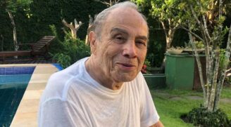 Stênio Garcia afirma ter direito de usufruto vitalício do imóvel e acusa as filhas de ocuparem o espaço de forma indevida