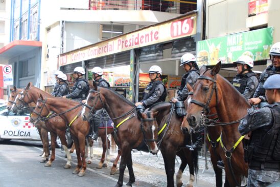 PMs do Regimento de Polícia Montada (RPMon) Nove de Julho realizavam patrulhamento na rua da Cantareira quando viram um homem em atitude suspeita e o abordaram