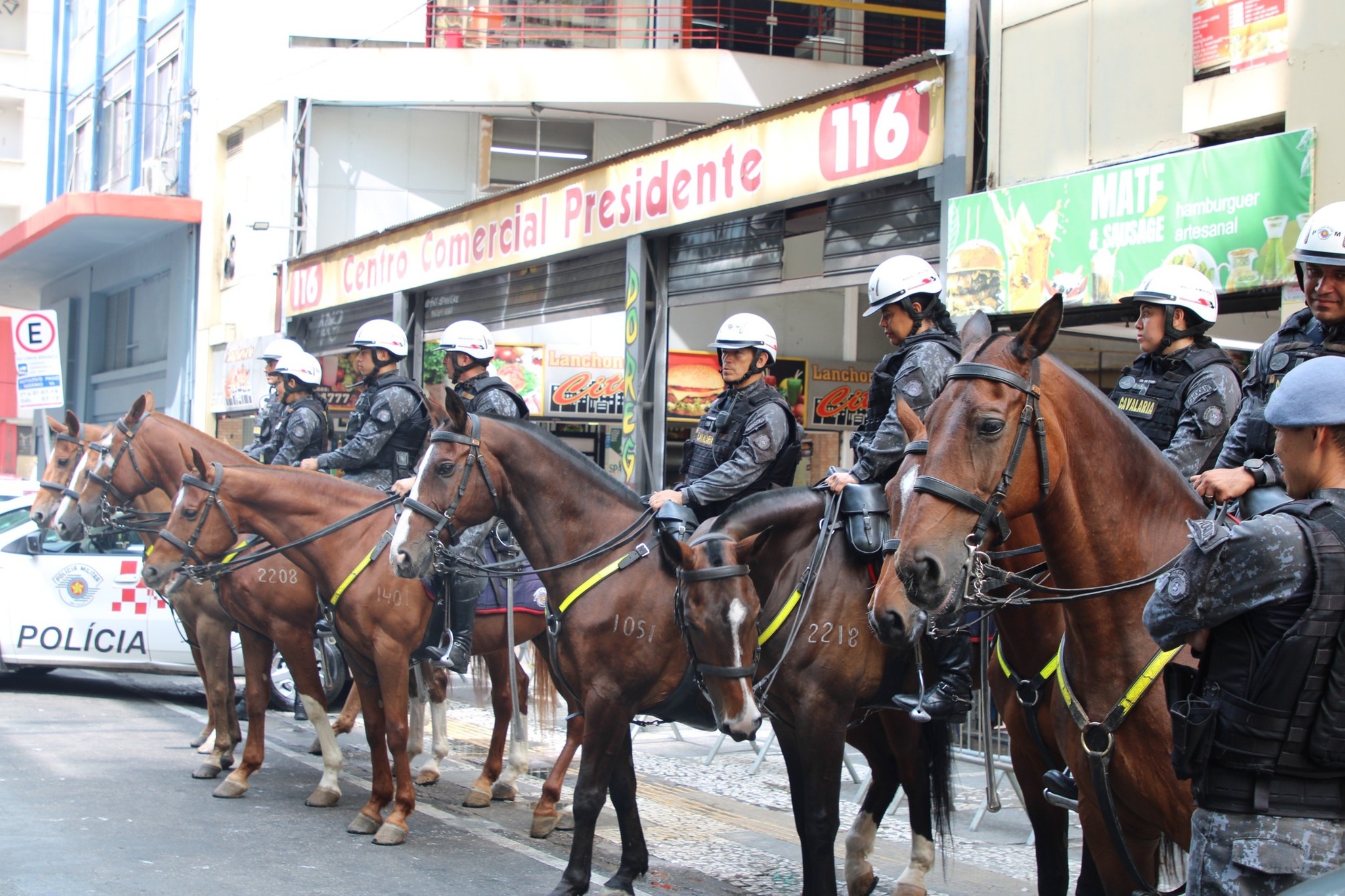 PMs do Regimento de Polícia Montada (RPMon) Nove de Julho realizavam patrulhamento na rua da Cantareira quando viram um homem em atitude suspeita e o abordaram