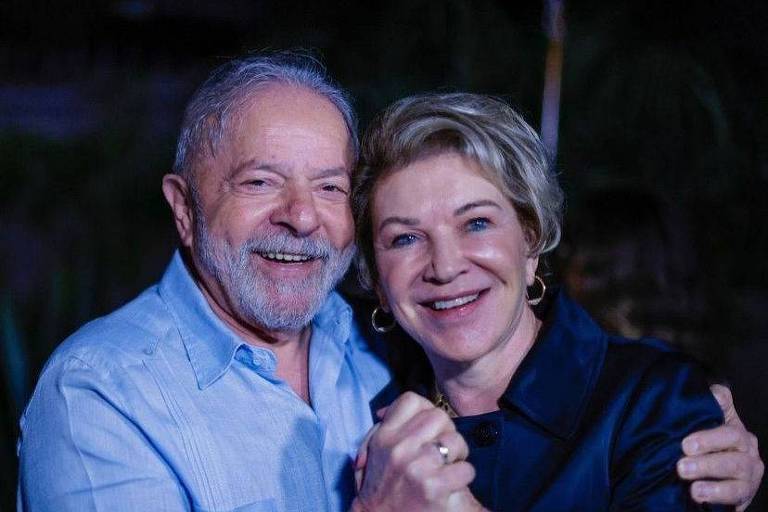 Lula e Marta Suplicy, em foto postada pela ex-petista em fevereiro de 2022