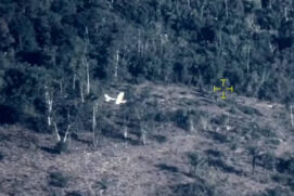 Um avião foi interceptado a tiros por um caça da Força Aérea Brasileira, quando sobrevoava área yanomami em Roraima