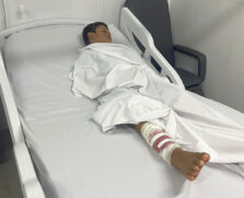 Theo está sob cuidados médicos em Boituva