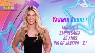 Atriz e empresária Yasmin Brunet