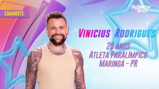 Atleta paralímpico Vinicius Rodrigues