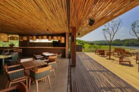 Restaurante ampliado no Clara Ibiúna Resort