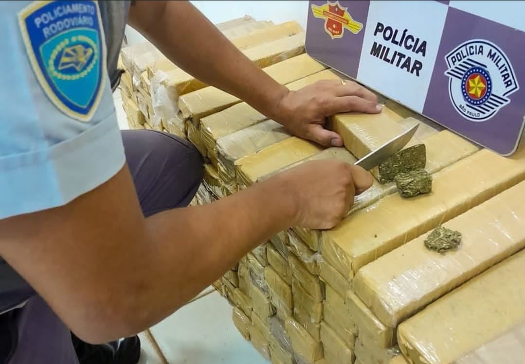 Apreensão de drogas no fim de 2023