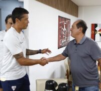 Thiago Carpini e Muricy Ramalho