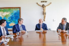 Tarcísio e Lula fecharam acordo para as obras do túnel entre Santos e Guarujá