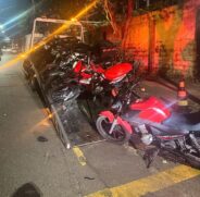 Motos apreendidas em Osasco pela Polícia Militar