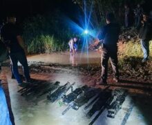 Entre as armas furtadas, duas continuam desaparecidas