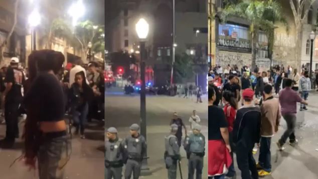 A comemoração do aniversário da escola, que deveria durar até as 5h, foi encerrada por volta das 2h, depois do show dos Racionais.