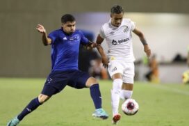 Foi o primeiro jogo do Santos na Copinha em que a dupla da Bolívia passou em branco