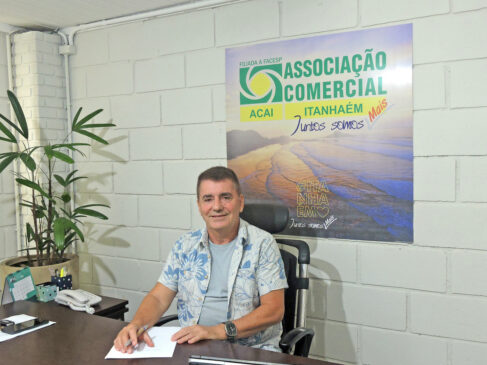 José Alberto Loureiro assume a presidência da Associação Comercial de Itanhaém, para o biênio 2024/2025