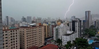 Estado de SP também terá chuvas nesta segunda