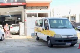 Local onde a mulher foi assassinada